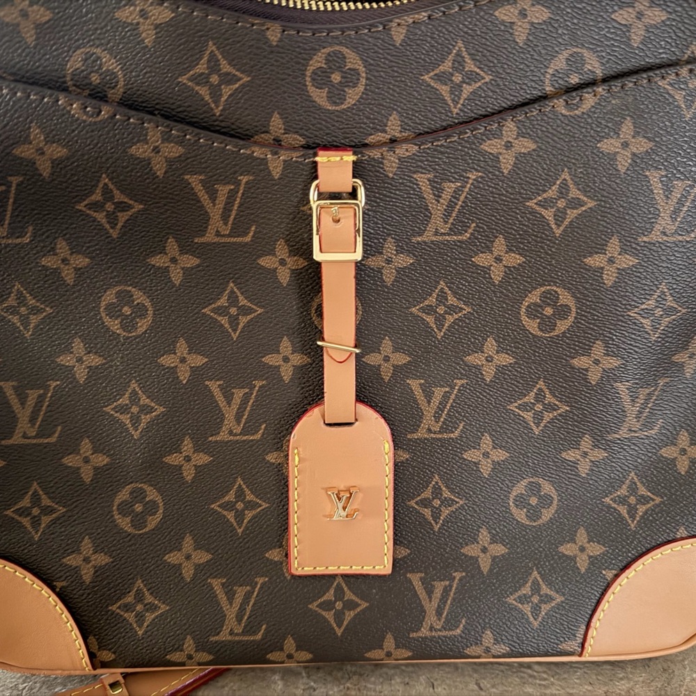 Louis Vuitton Monogram Canvas with Tan Accents